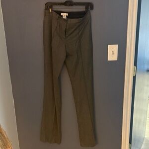 Celine Dress Pants in Dark Brown/ gray